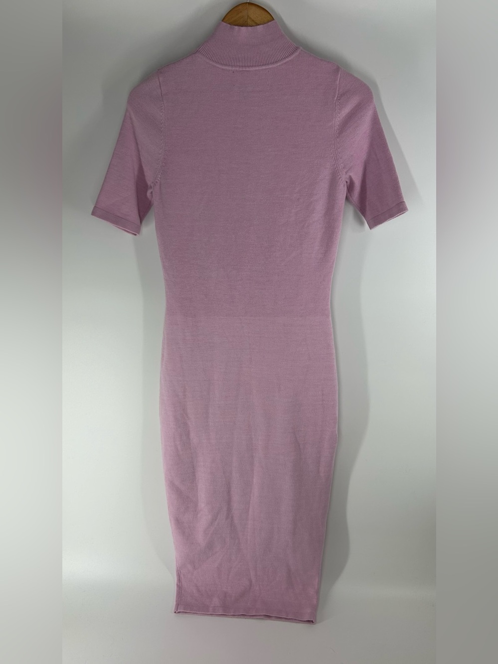 SER.O.YA Jana Short-Sleeve Knit Midi Dress in Pink - Picture 5 of 6